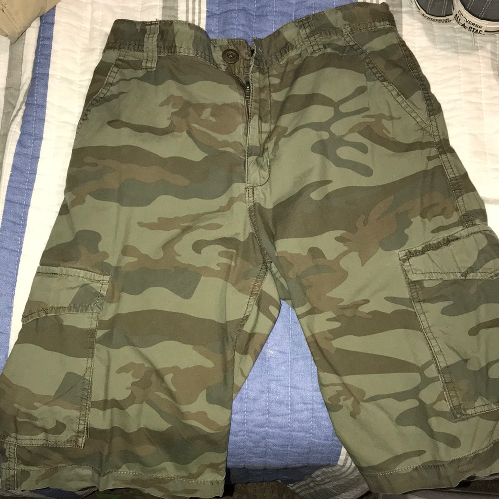 Black Jack Cargo Shorts, Camouflage
